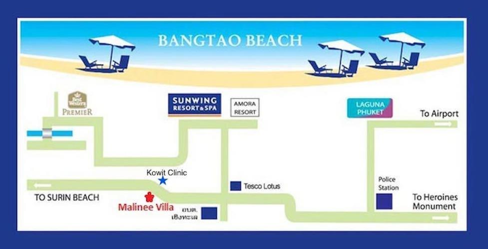 Malinee Villa Phuket Bang Tao Beach  Extérieur photo